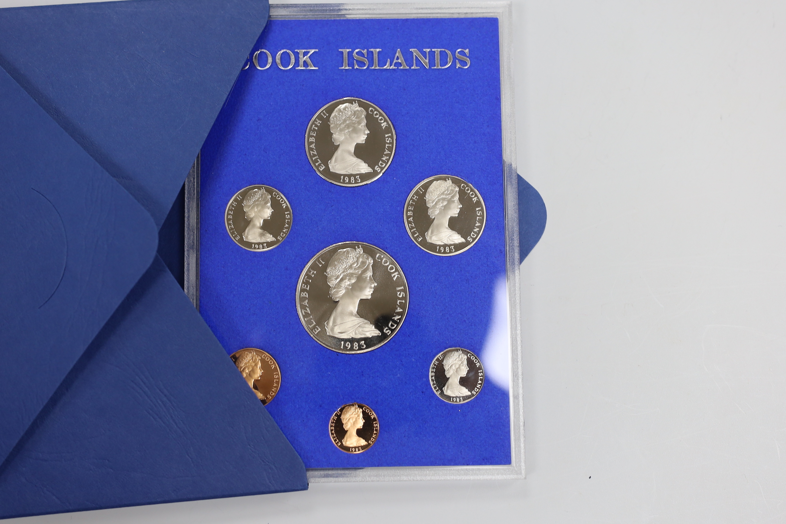 A collection of UK and Commonwealth QEII coins, Royal Mint and Pobjoy mint issues, most in presentation packaging